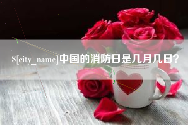 清镇中国的消防日是几月几日？