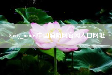清镇中国消防网官网入口网址