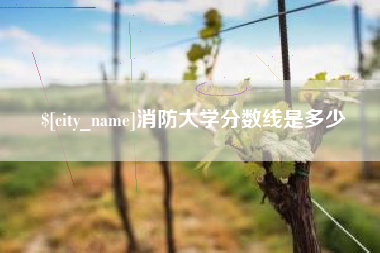清镇消防大学分数线是多少