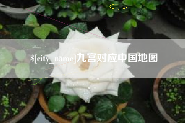 清镇九宫对应中国地图