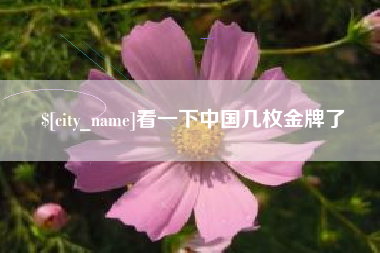 清镇看一下中国几枚金牌了