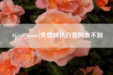 清镇失信被执行官网查不到