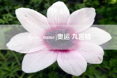 清镇奥运 九宫格