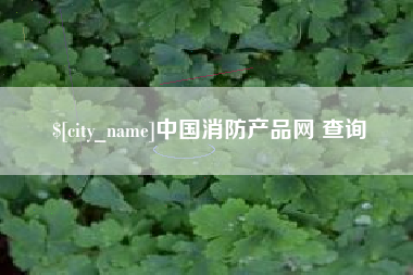 清镇中国消防产品网 查询