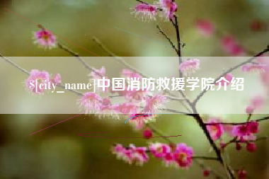 清镇中国消防救援学院介绍