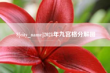 清镇2021年九宫格分解图