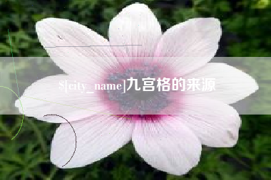 清镇九宫格的来源