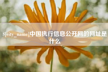清镇中国执行信息公开网的网址是什么