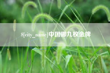 清镇中国哪九枚金牌