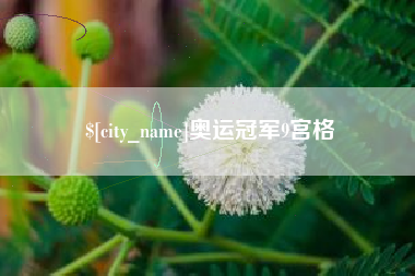清镇奥运冠军9宫格