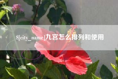 清镇九宫怎么排列和使用