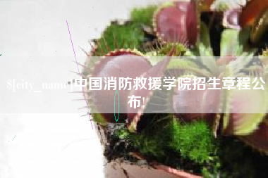 清镇中国消防救援学院招生章程公布!
